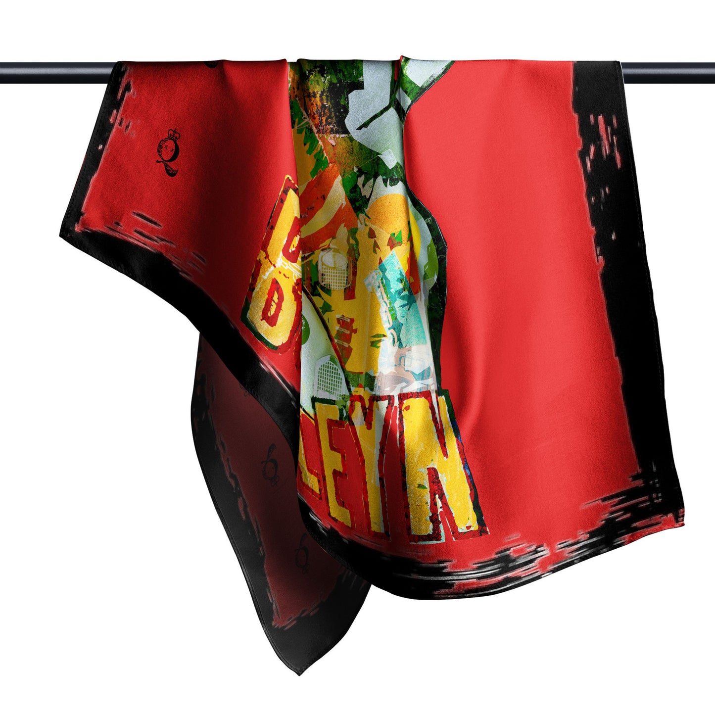 Anne Boleyn Silk Square Scarf - 1- Beheaded Queen - Dead Queens