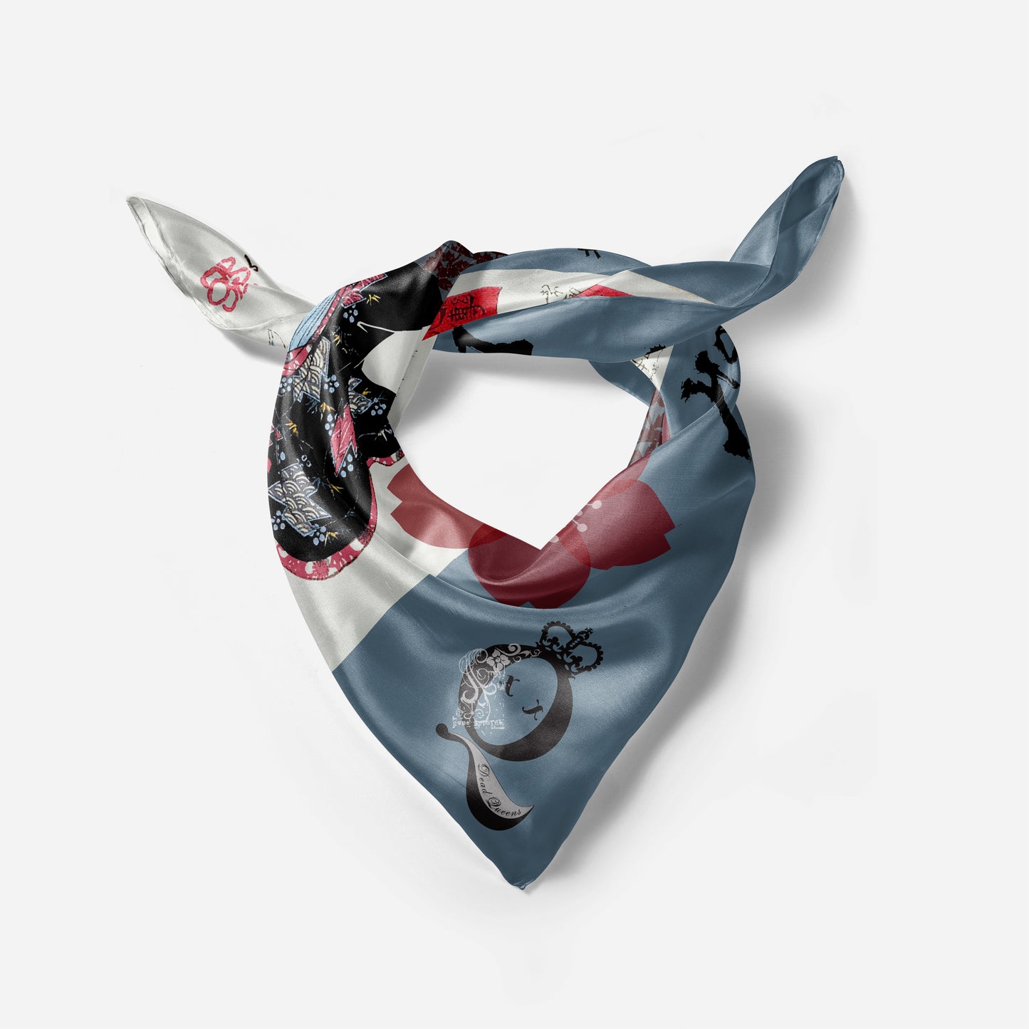 Hojo Maskao Samurai Silk Scarf2 - DeadQueens