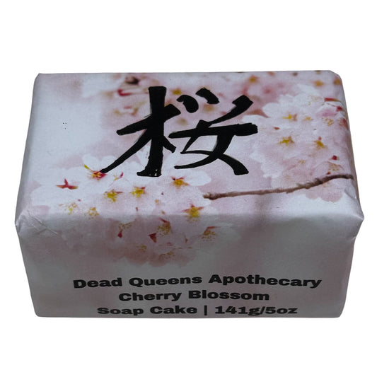 Sakura Cherry Blossom Soap Cake - Dead Queens Apothecary
