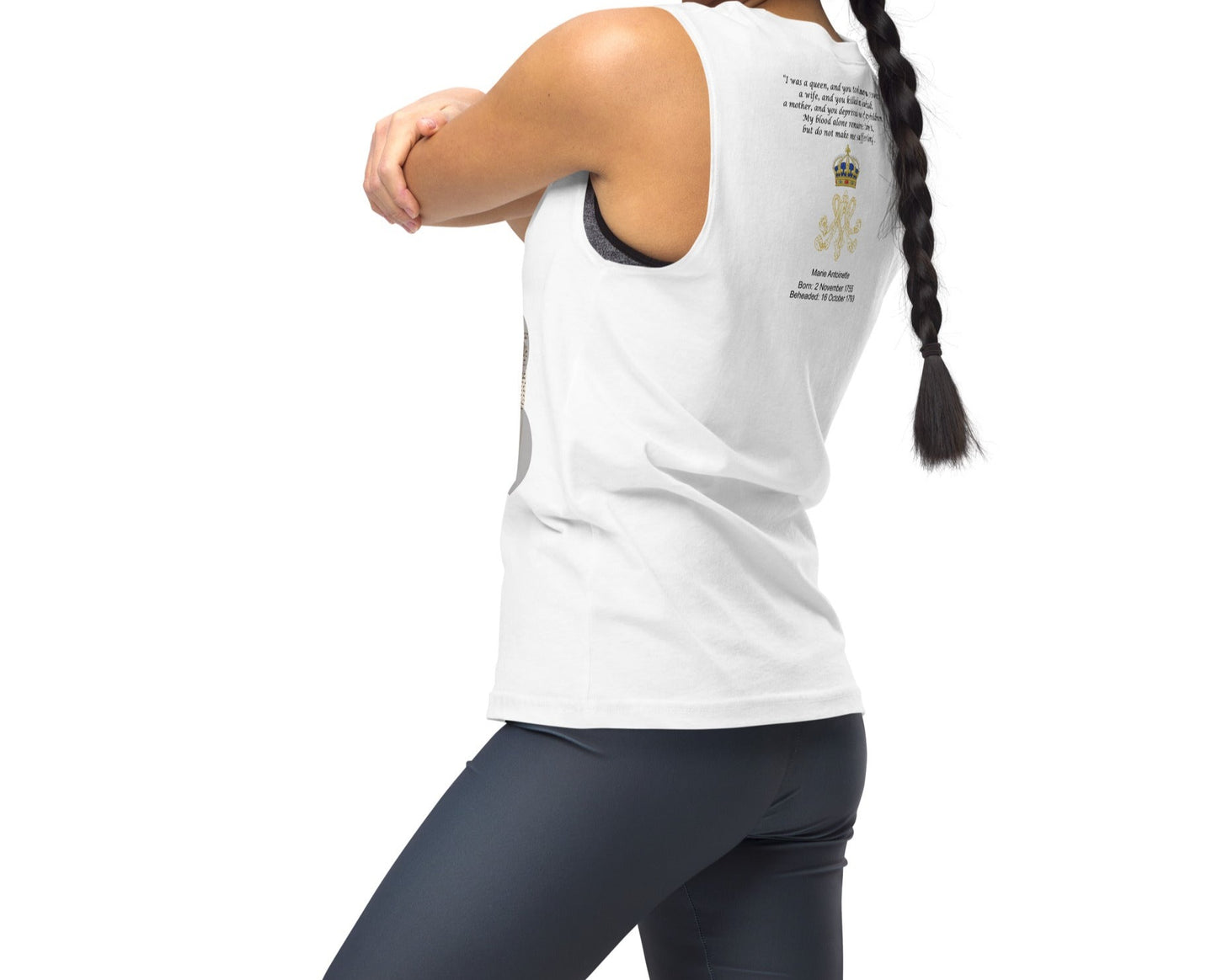 Marie Antoinette Tank Top - Back - Dead Queens