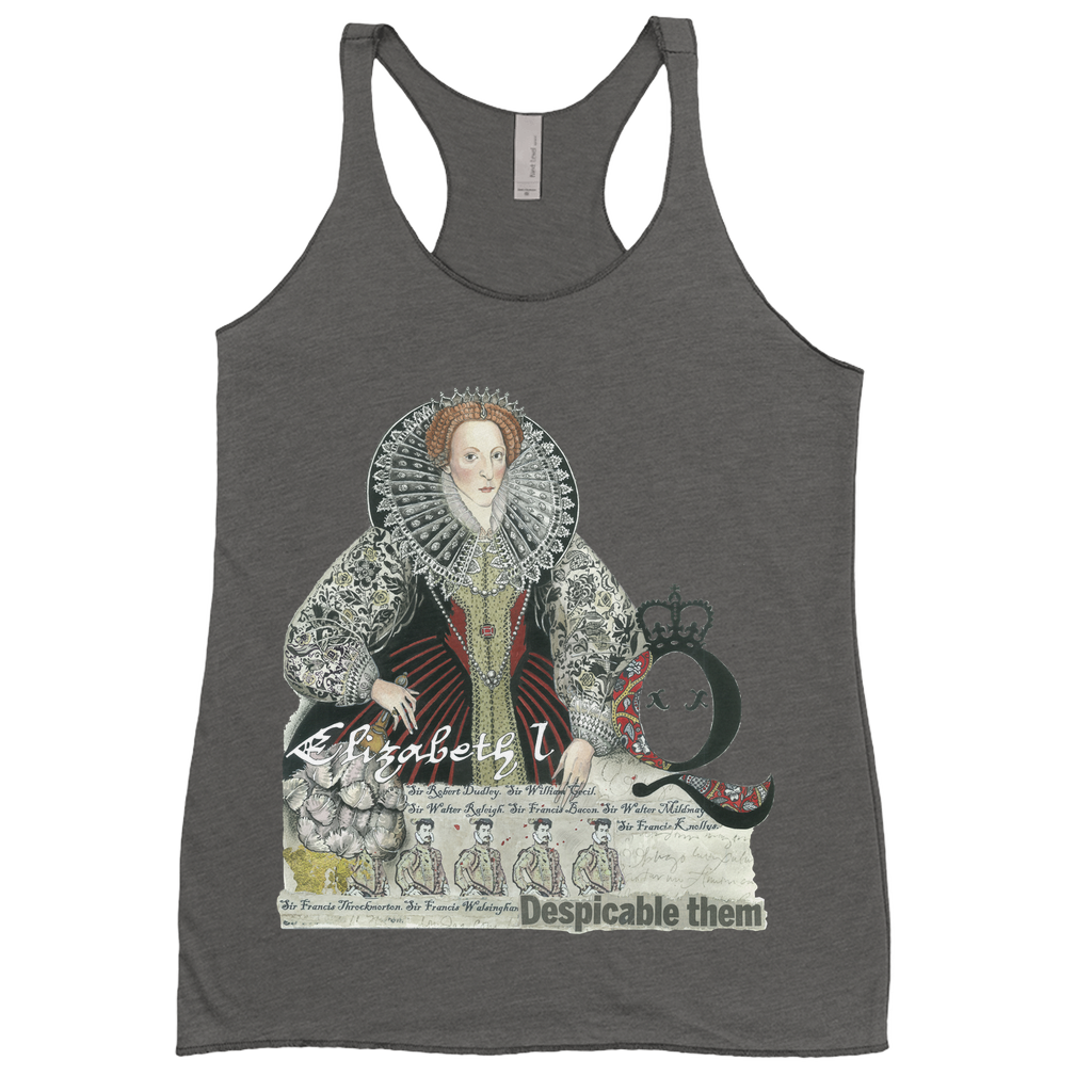 Queen Elizabeth Tank Top - Grey