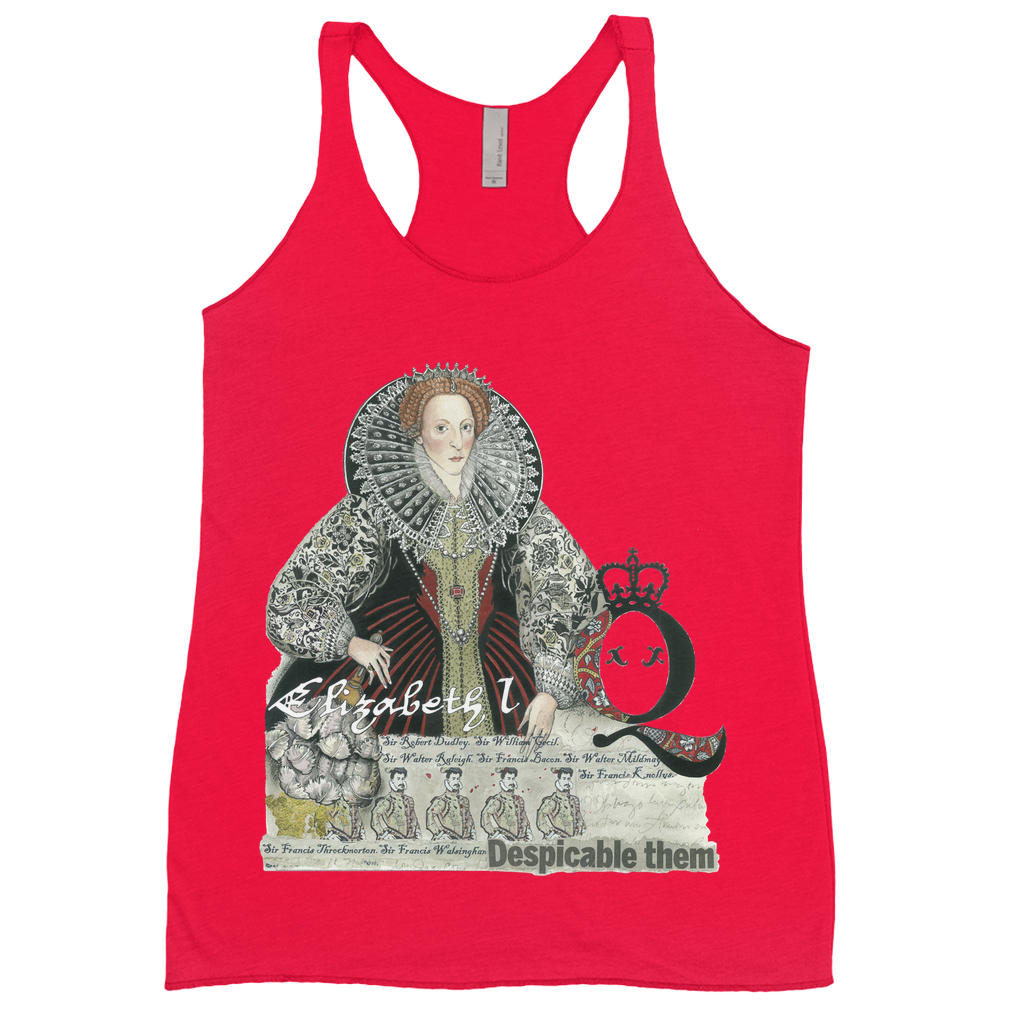Queen Elizabeth Tank Top - Red
