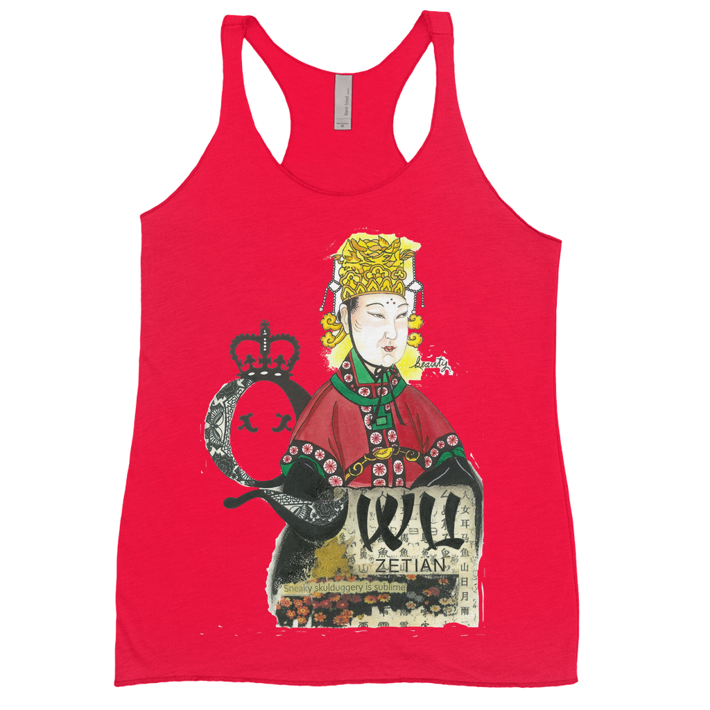 Empress Wu In Colour Racerback Tank Top