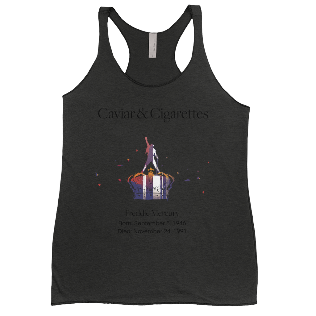 Queen Freddie Mercury Racerback Tank Top