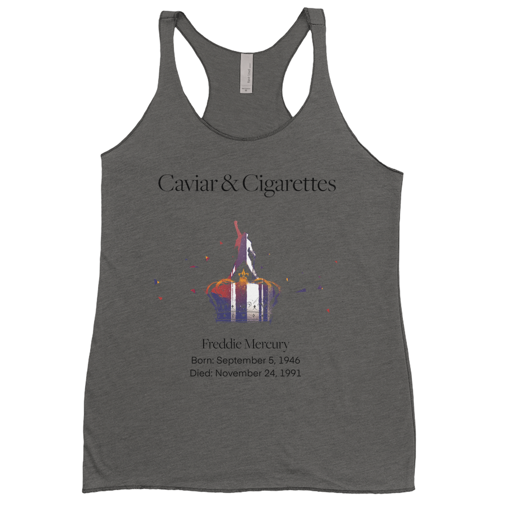 Queen Freddie Mercury Racerback Tank Top