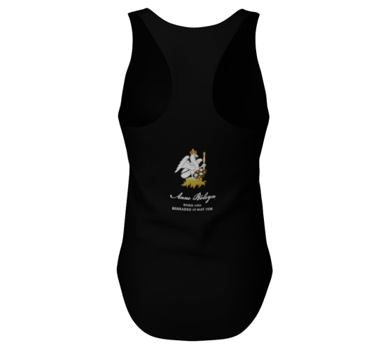 Anne Boleyn Racerback Tank Top - Black