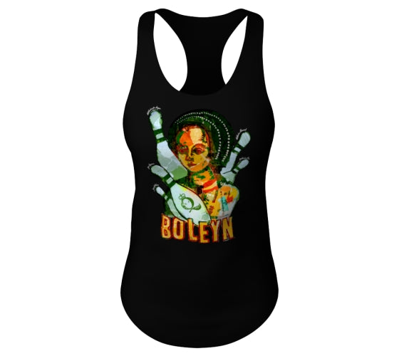 Anne Boleyn Racerback Tank Top - Black