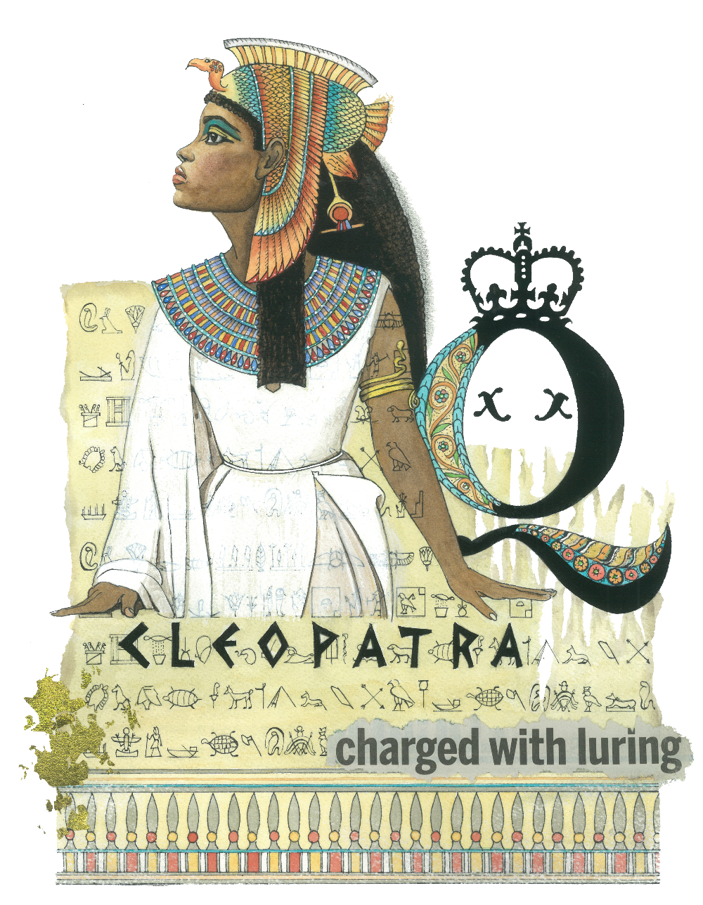 Cleopatra Crew Neck T-Shirt