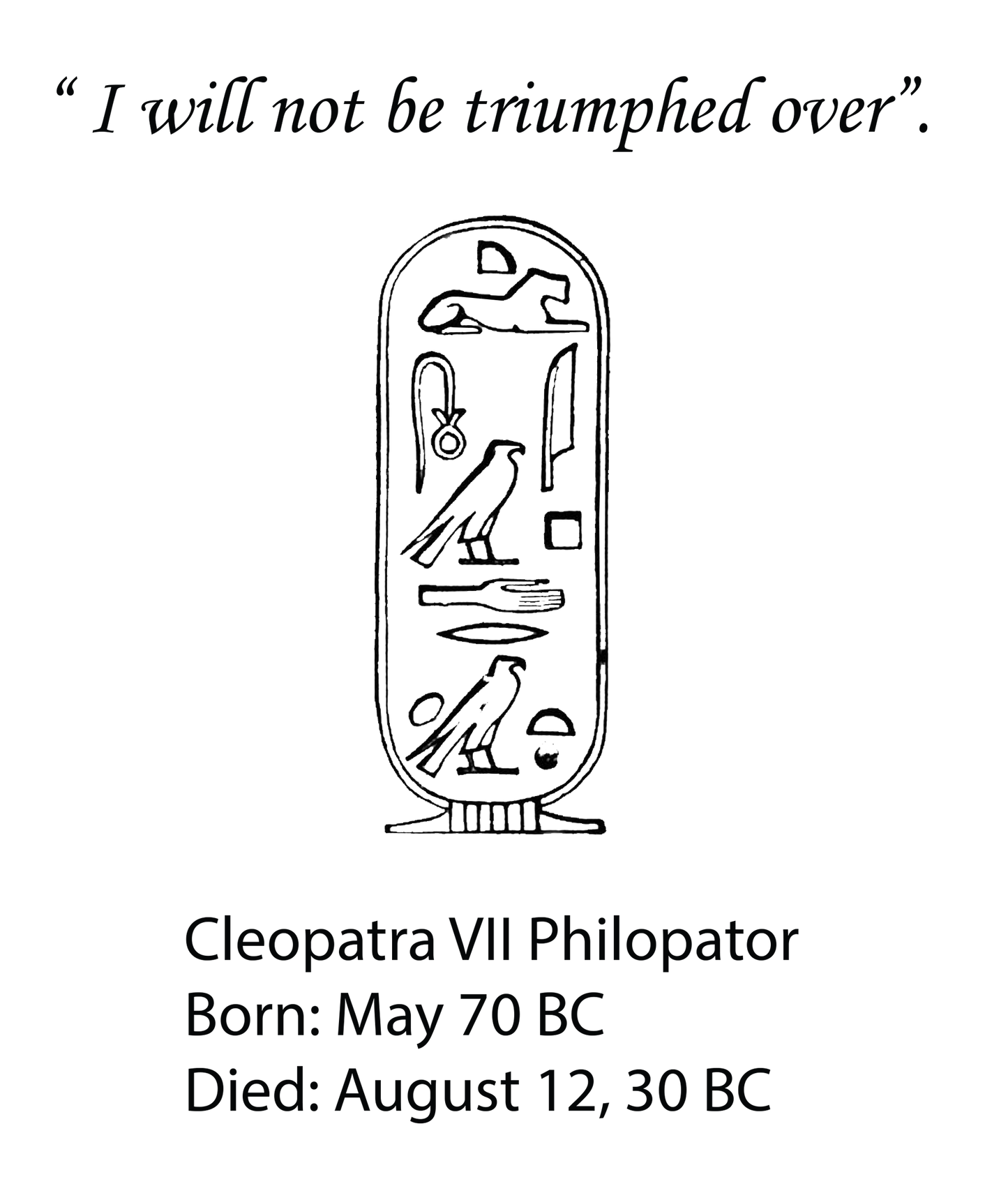 Cleopatra Muscle Tank Top