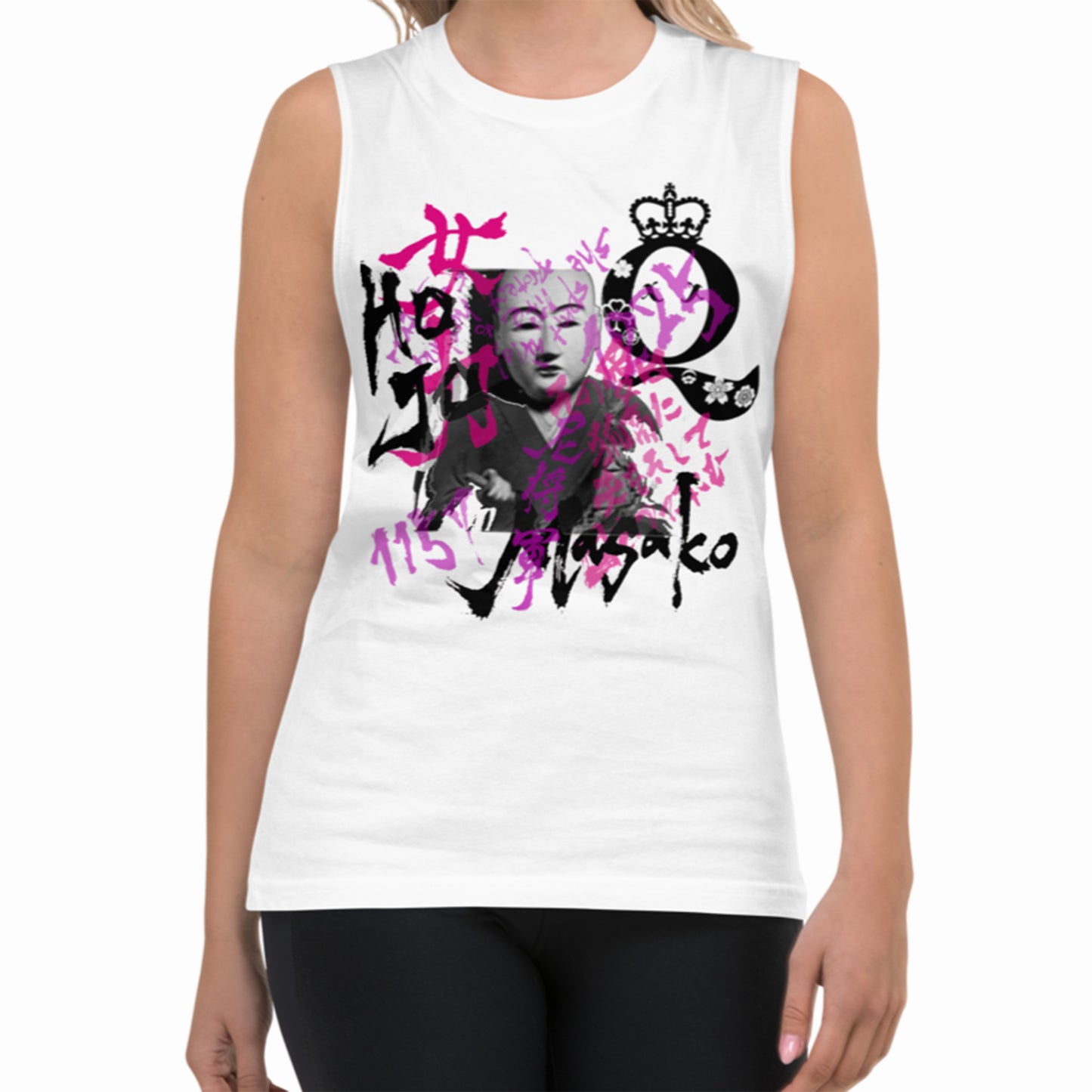 Hojo Masako White Muscle Tank2