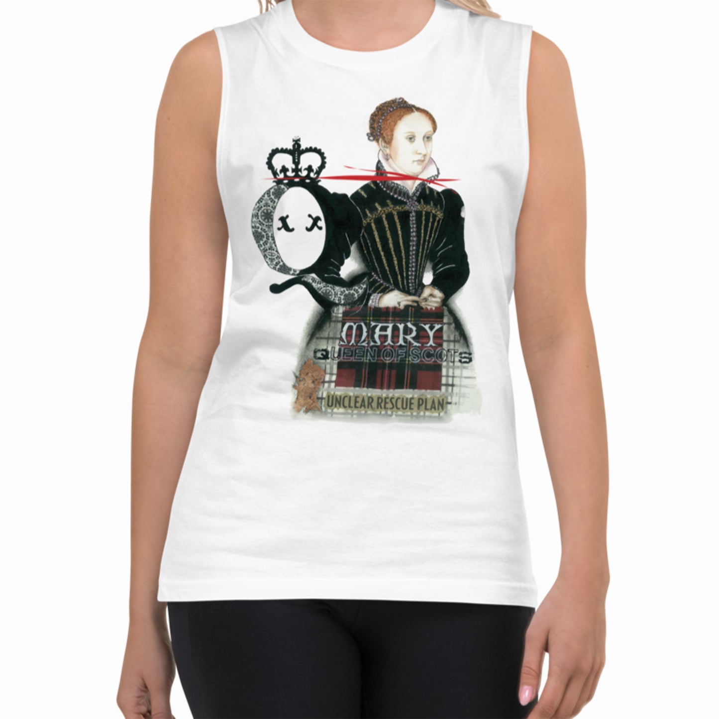 Mary Queen of Scots Muscle Tank Top