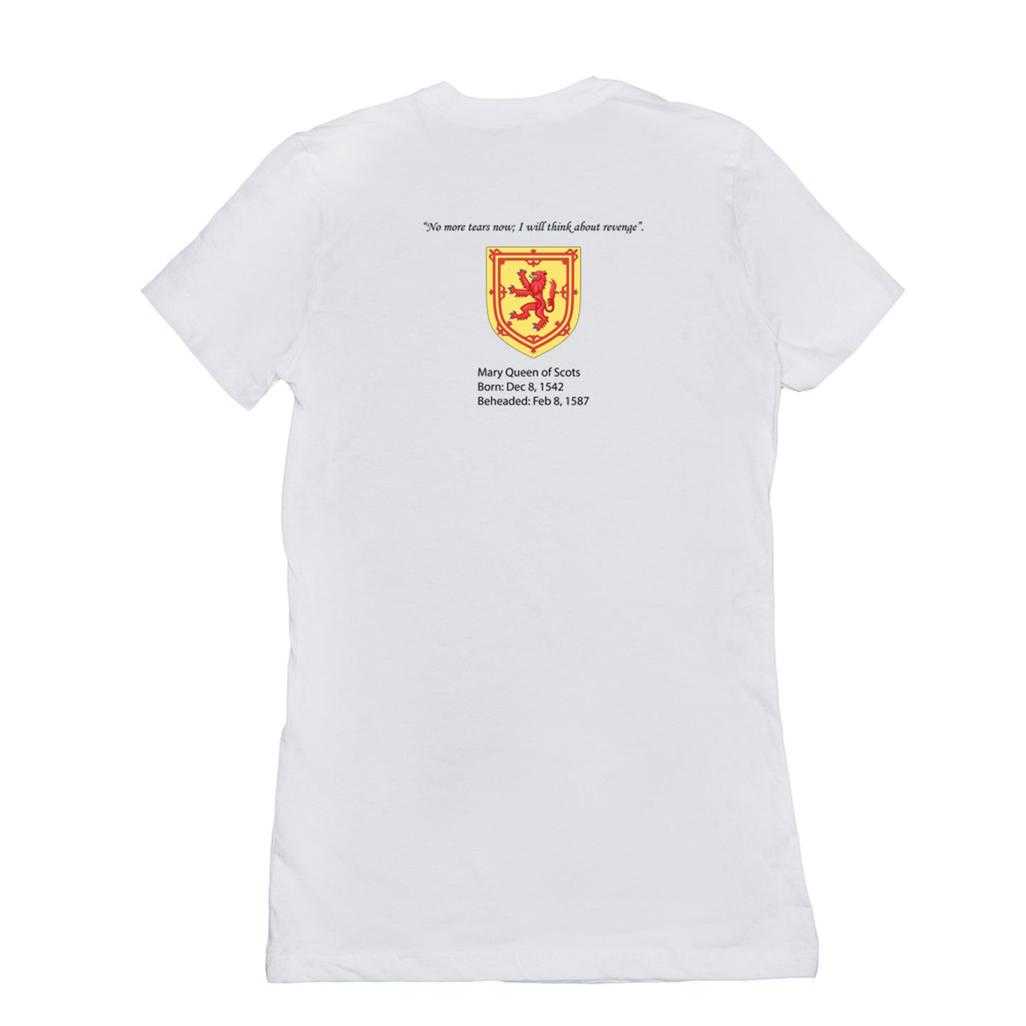 Mary Queen of Scots Crew Neck T-Shirt