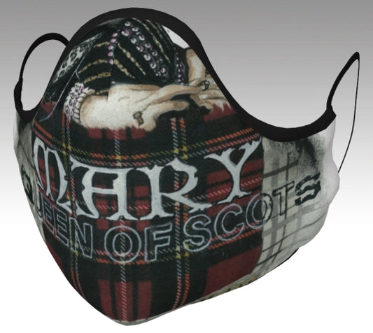 Mary Queen of Scots Text Face Mask