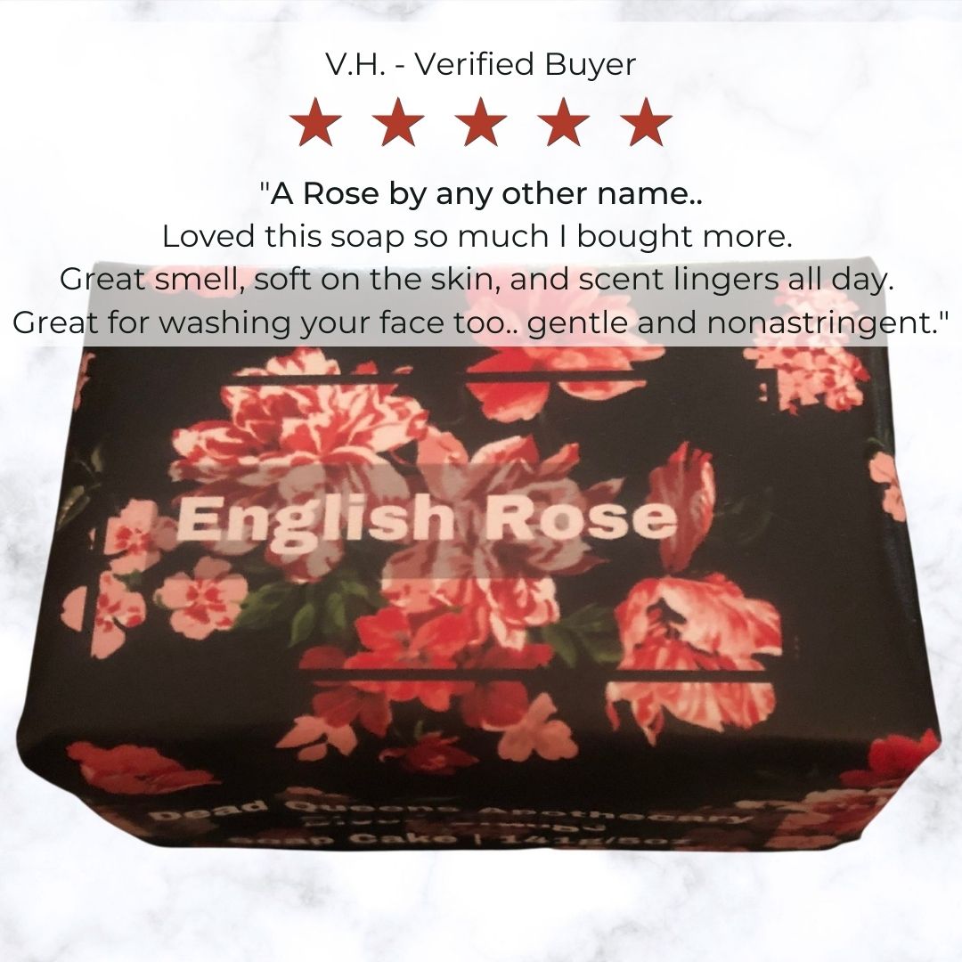 Queen Elizabeth I Luxury English Rose Bath Box
