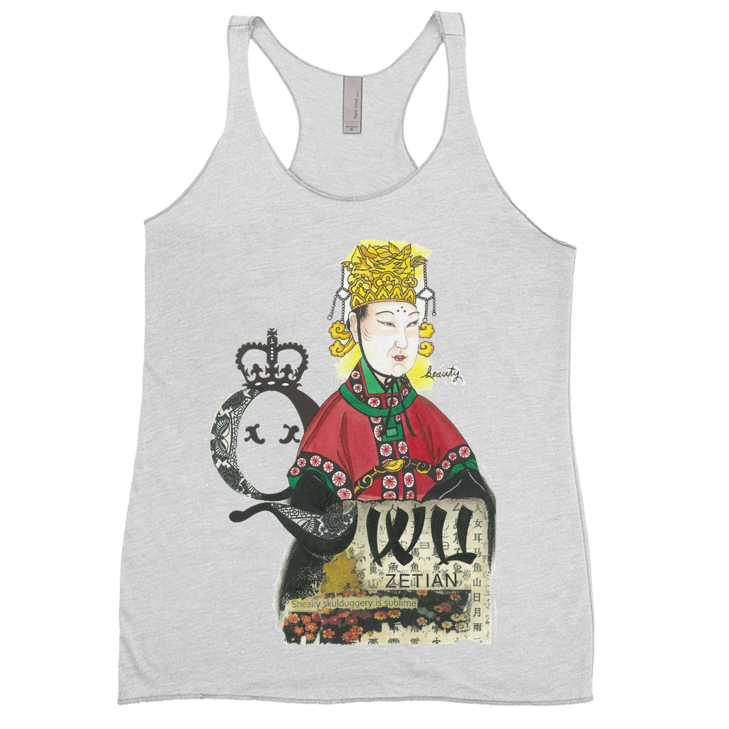 Empress Wu In Colour Racerback Tank Top
