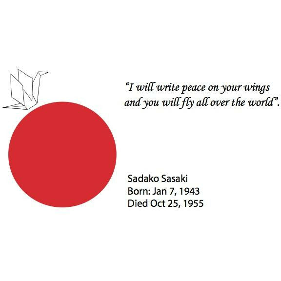 Sadako Sasaki Scoop Neck T