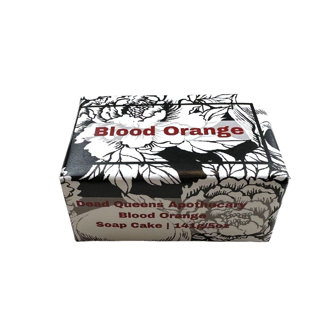 Blood Orange Soap Cake - Dead Queens Apothecary