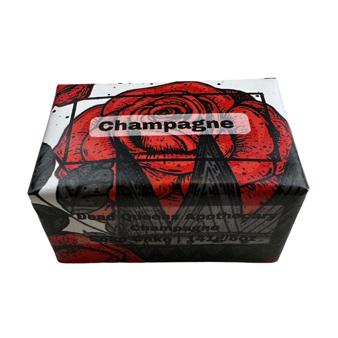 Champagne Soap Cake - Dead Queens Apothecary