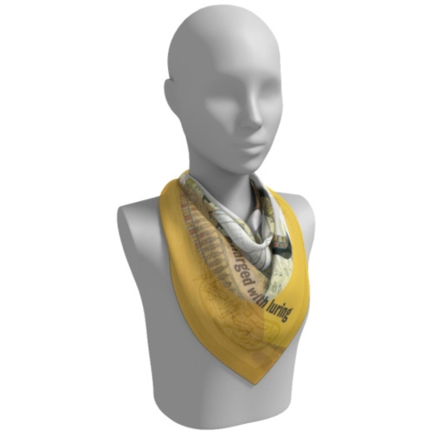 Cleopatra Silk Square Scarf-26 - Dead Queens