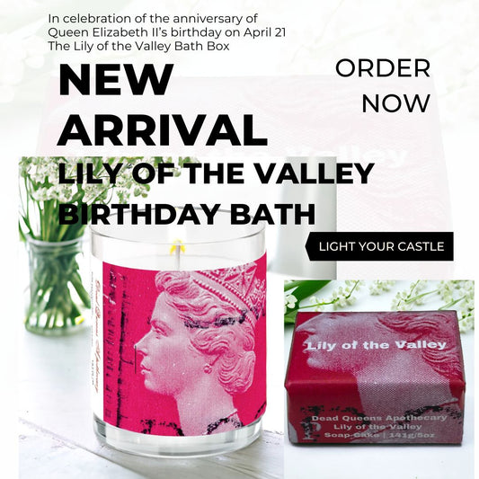 Queen Elizabeth II Lily of the Valley Bath Box