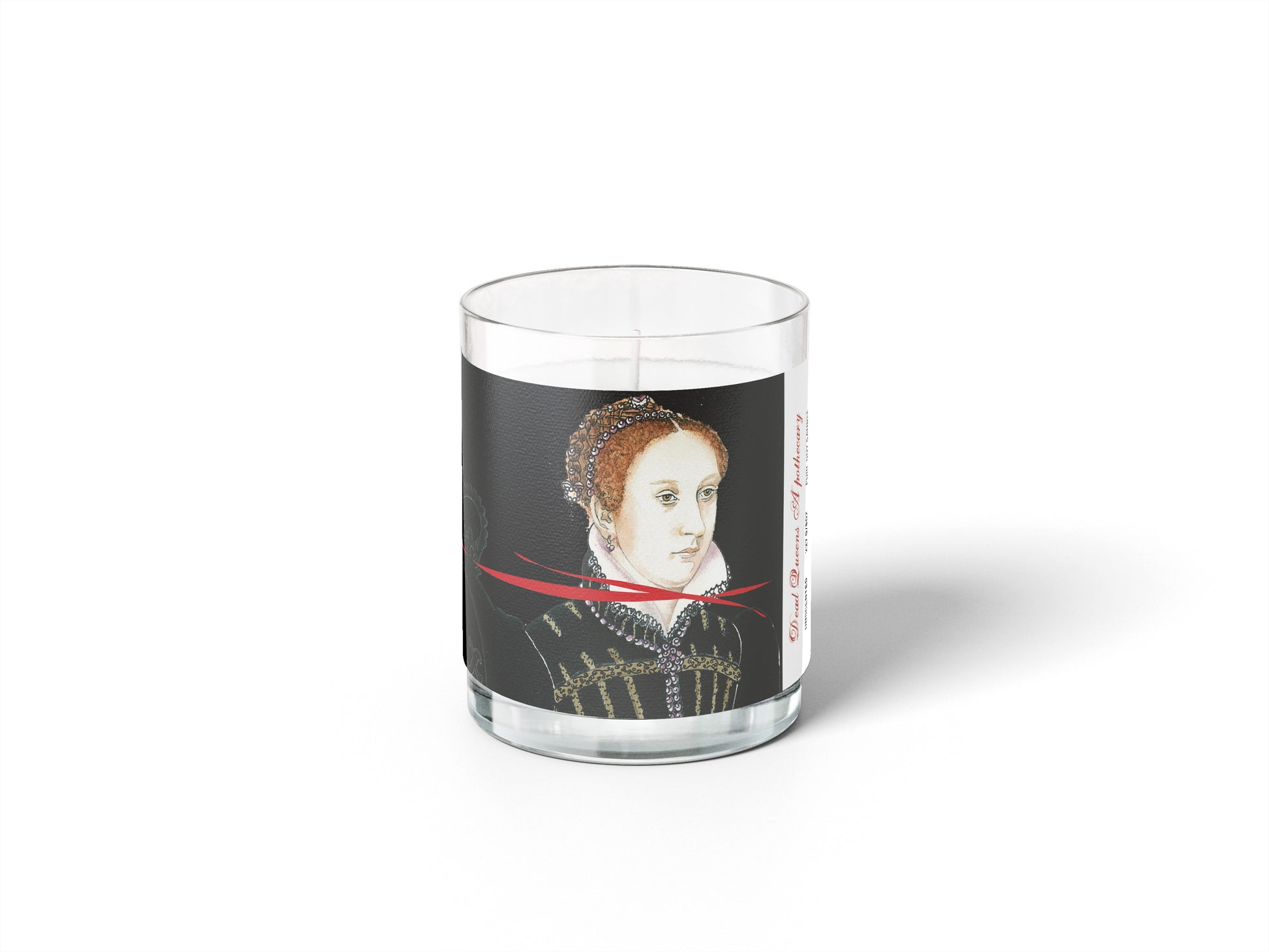 Mary Queen of Scots English Rose Candle - Dead Queens Apothecary