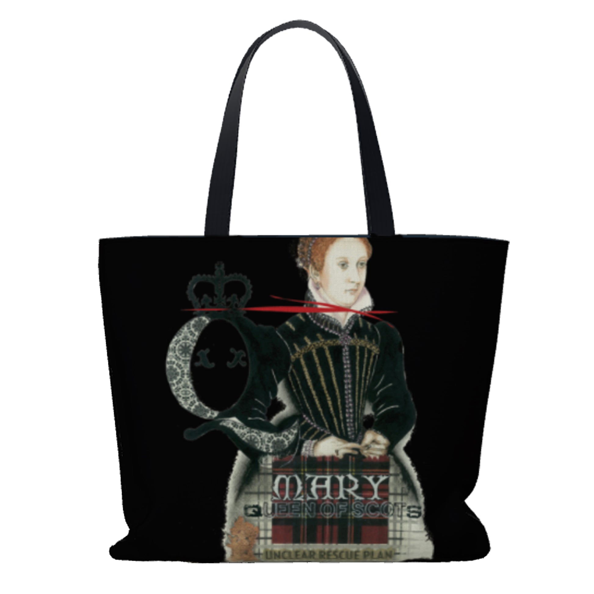 Mary Queen of Scots Oversize Tote Bag - Dead Queens - Beheaded Queens