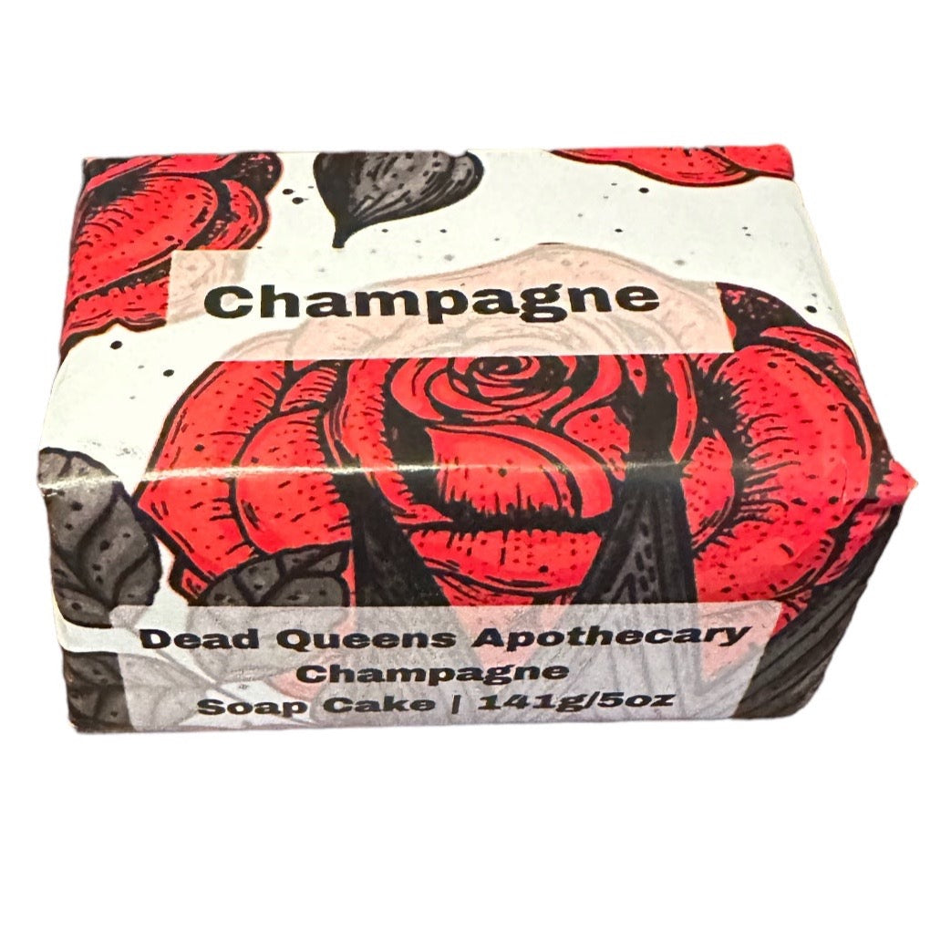 Champagne Soap Cake - Dead Queens Apothecary