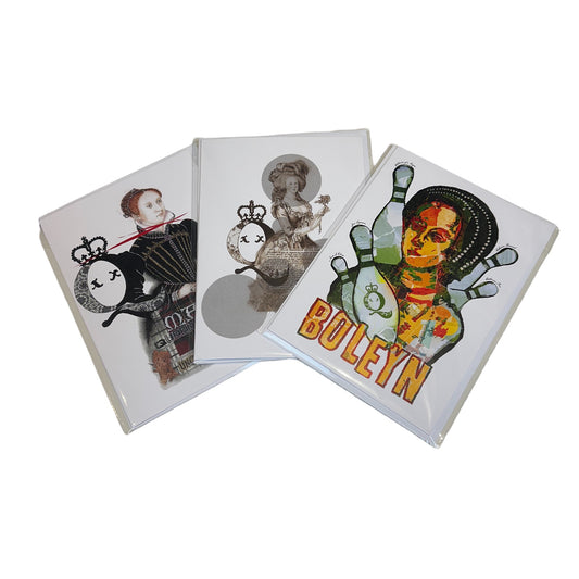 Beheaded Queens Greeting Card Set - Dead Queens