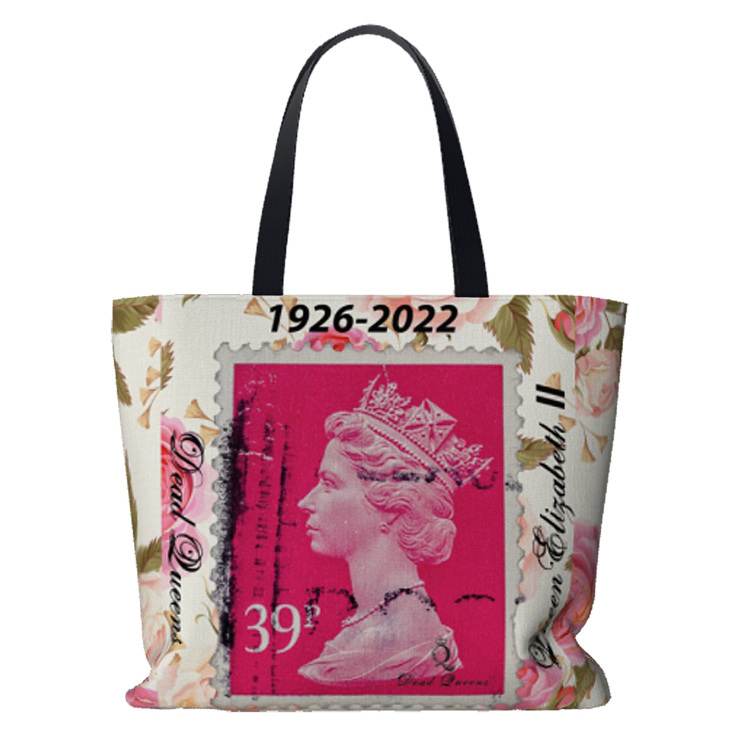 Queen Elizabeth II Oversize Tote Bag