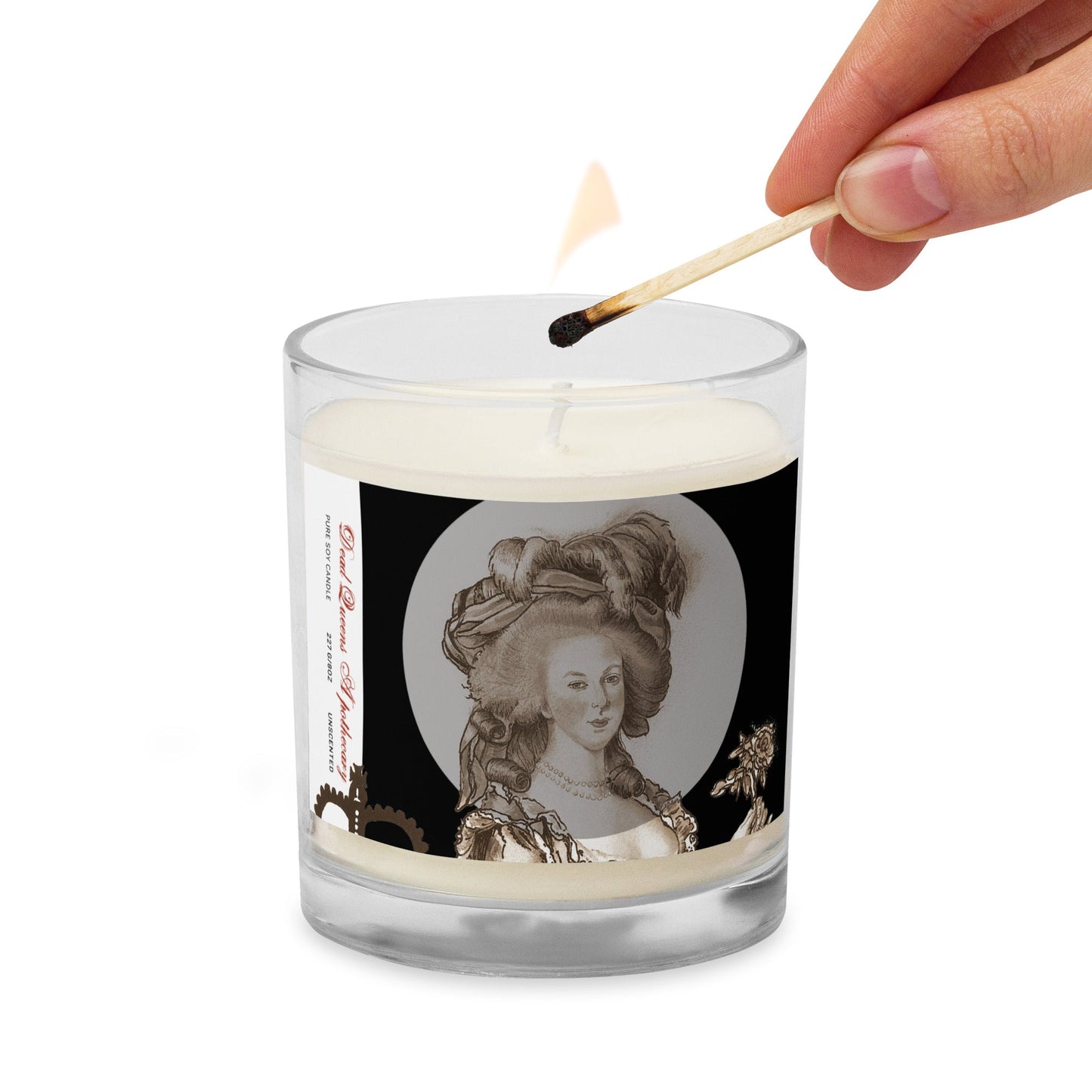 Marie Antoinette Champagne Candle-2 - Dead Queens