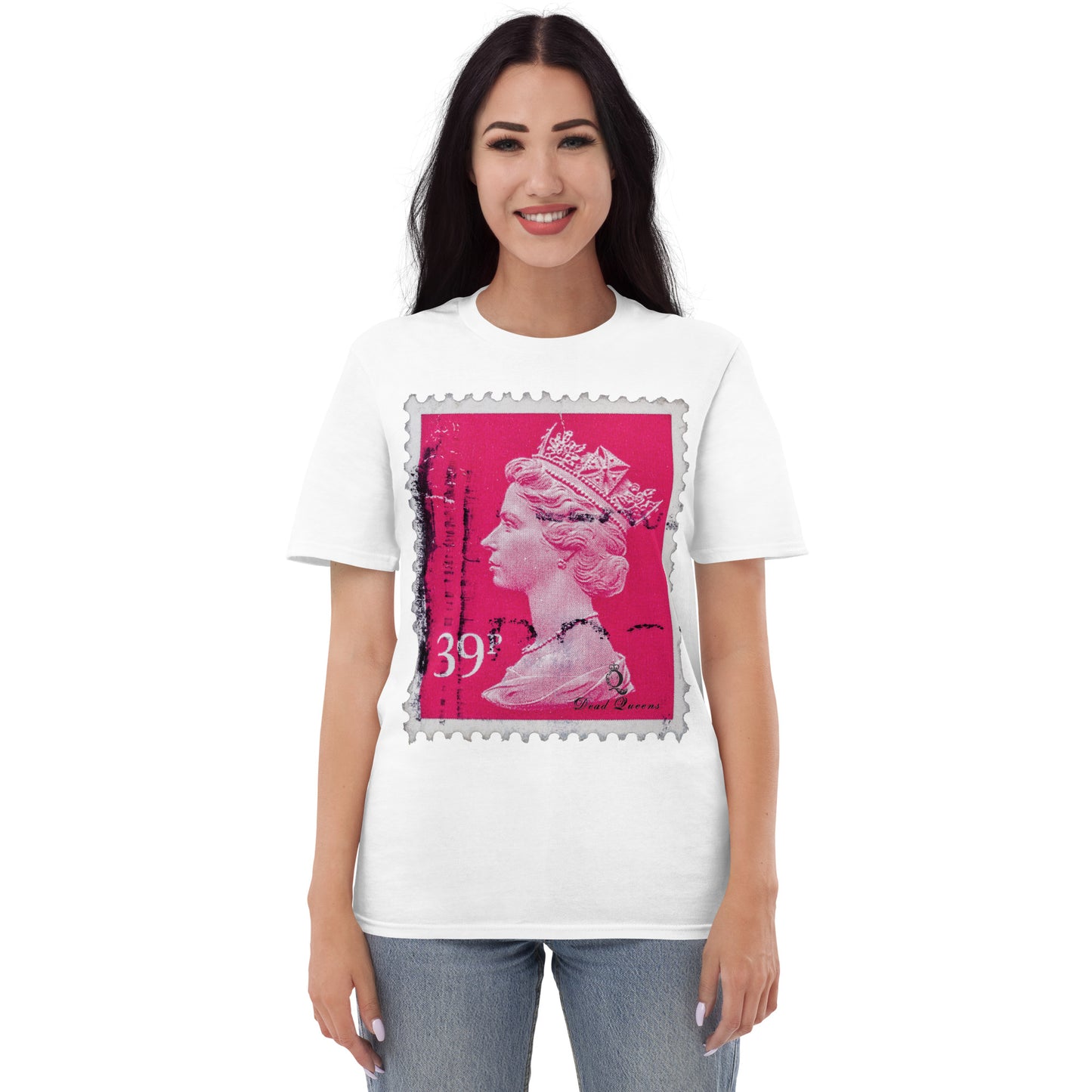 Queen Elizabeth II Stamp Unisex T-Shirt