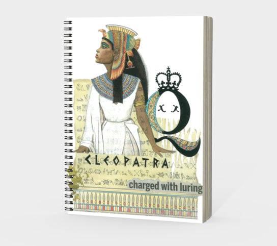 Cleopatra Spiral Notebook