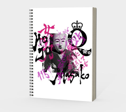 Hojo Masako Spiral Notebook