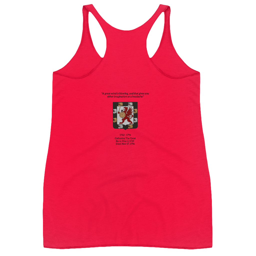 Catherine The Great Racerback Tank Top (4 Colours)
