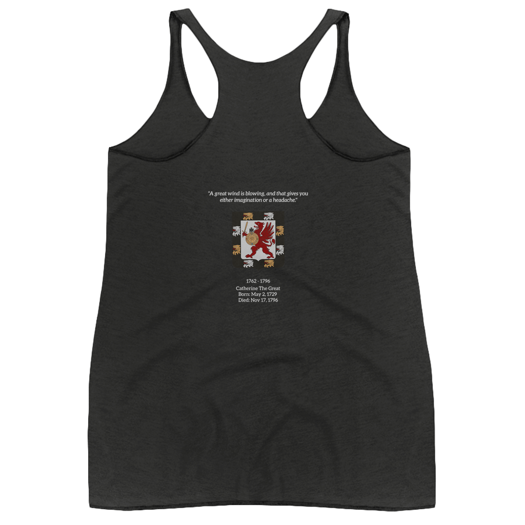 Catherine The Great Racerback Tank Top (4 Colours)