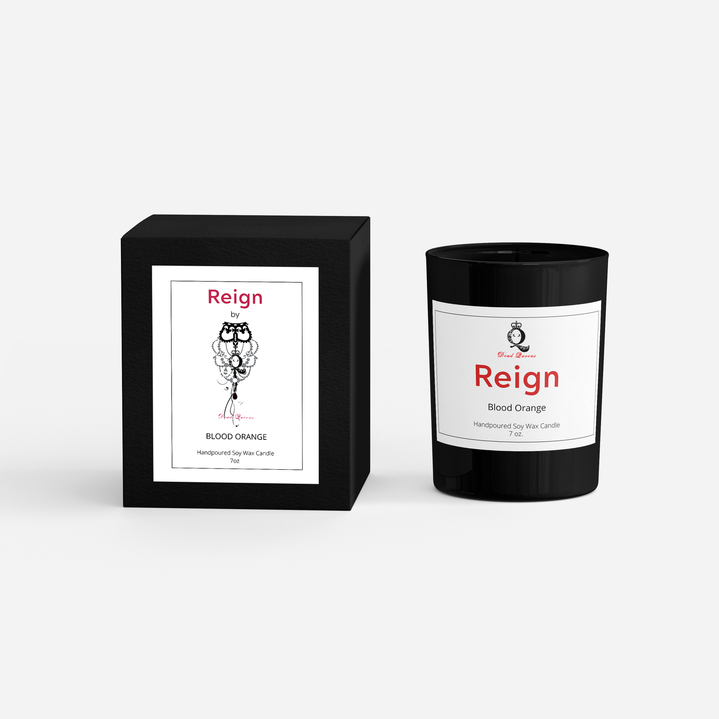 Reign Candle in Blood Orange