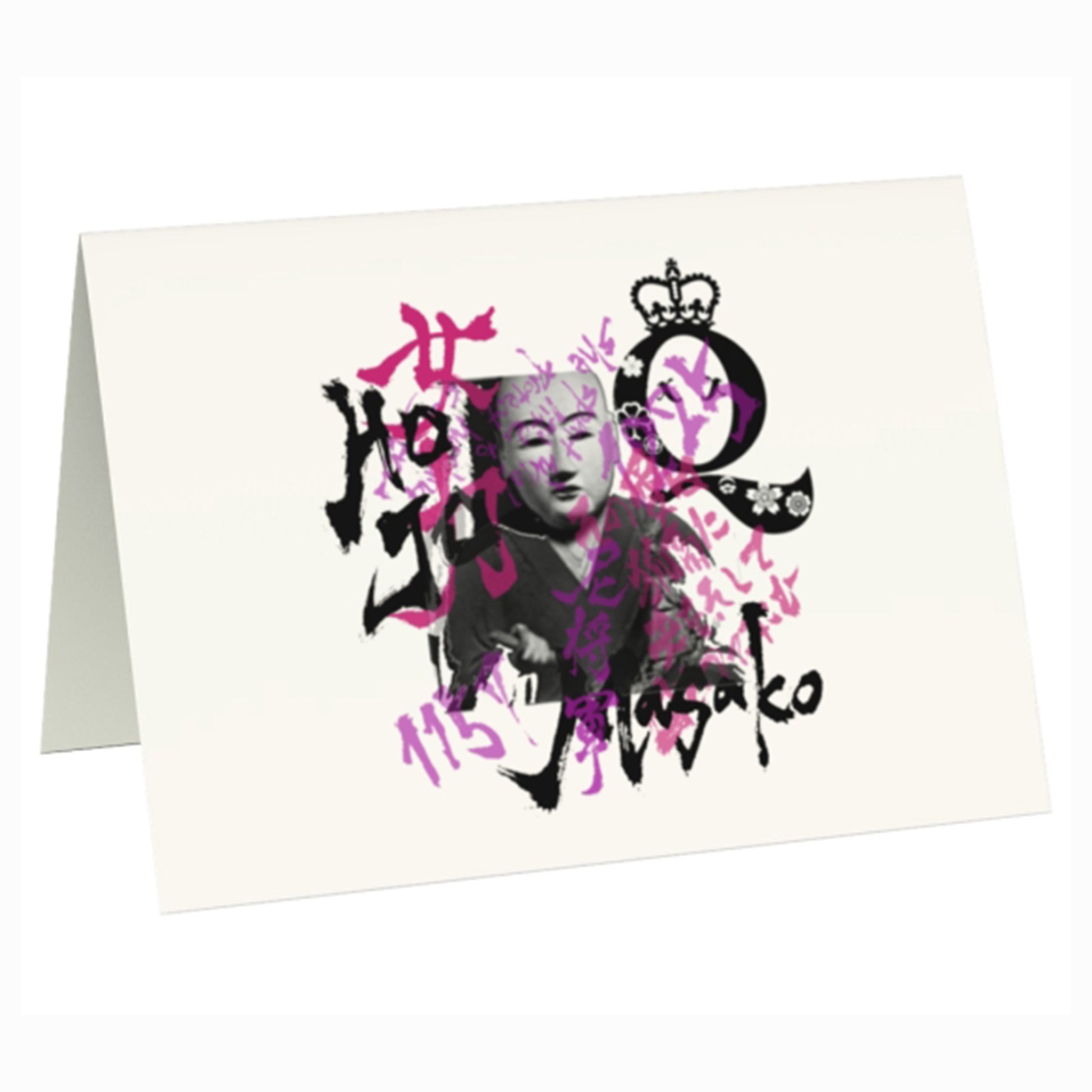 Hojo Masako Art Greeting Card