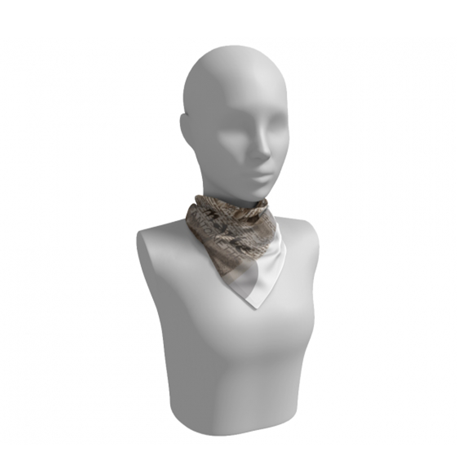 Marie Antoinette Square Silk Scarf 