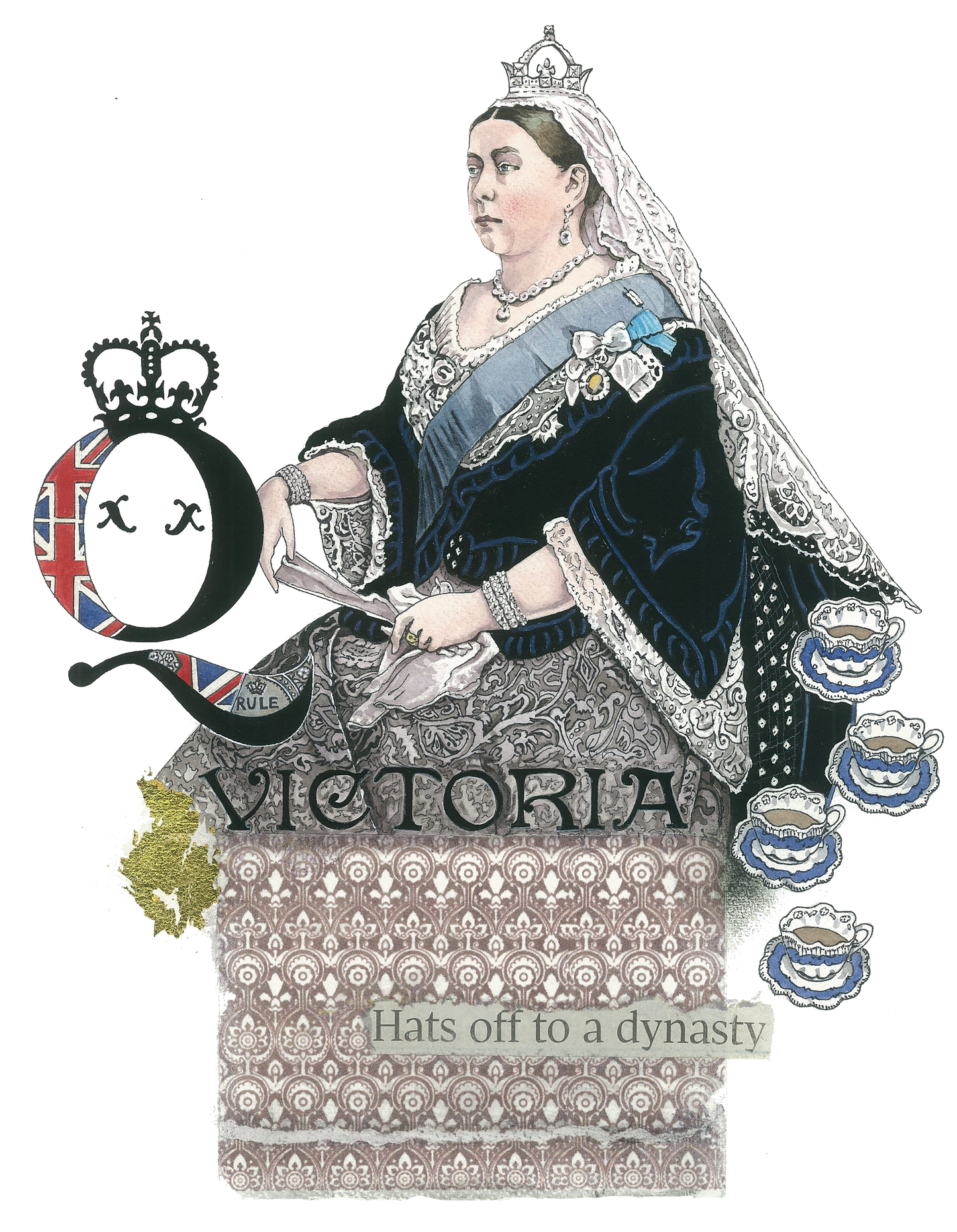 Queen Victoria Muscle Tank