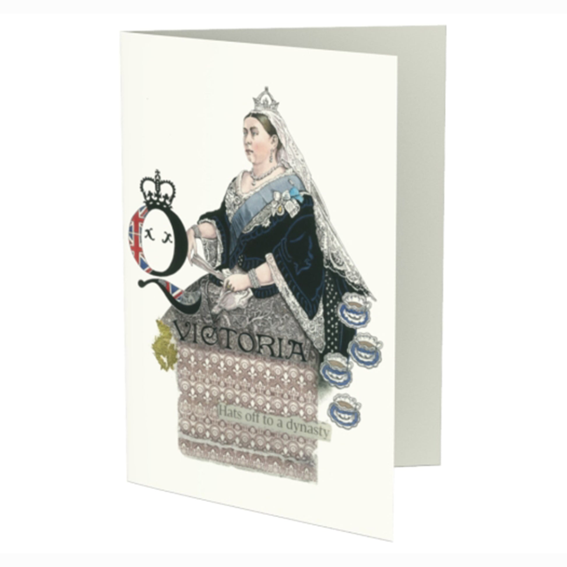 Queen Victoria Art Greeting Card