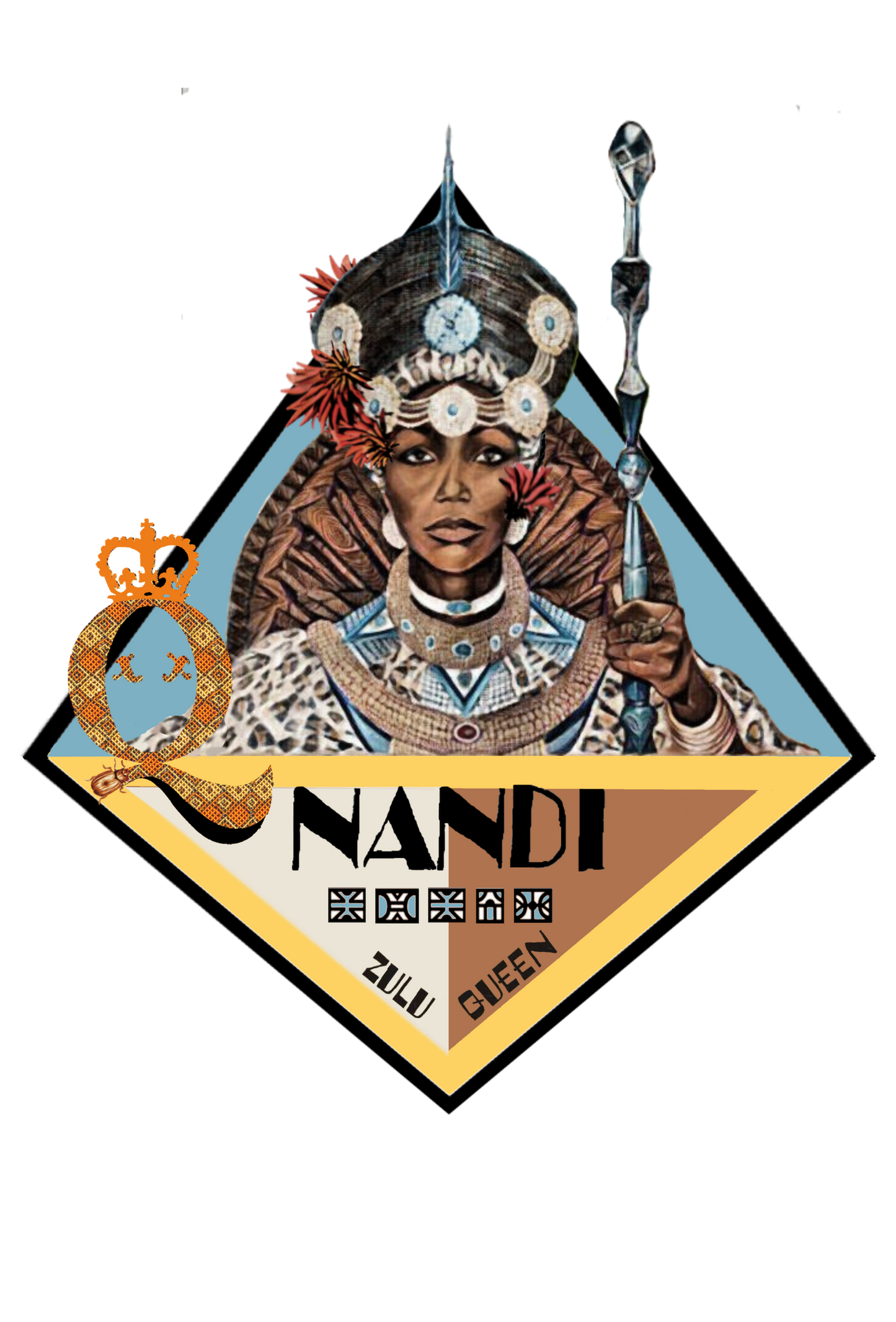 Zulu Queen Nandi Muscle Tank Top