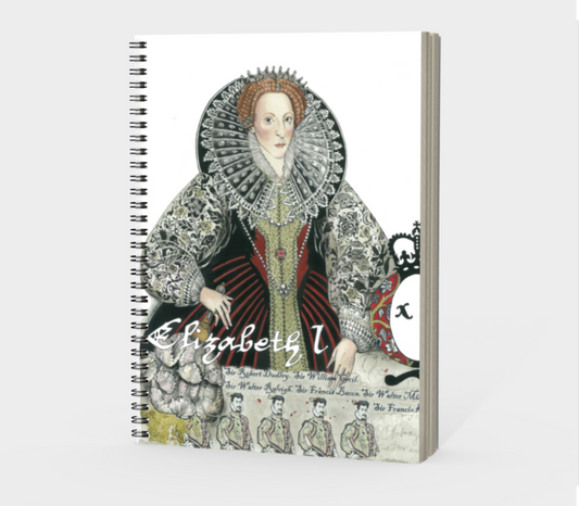 Queen Elizabeth I Spiral Notebook