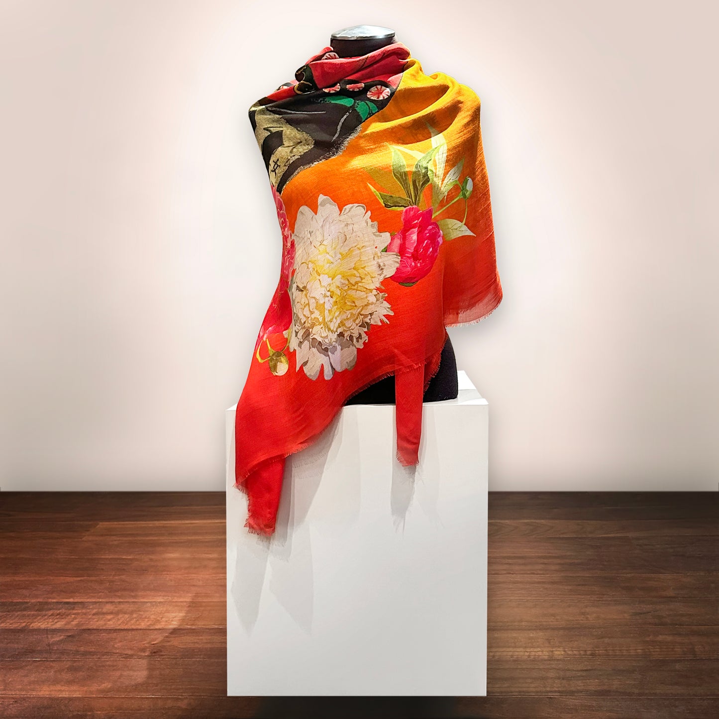 Empress Wu Silk/Modal Scarf - 3