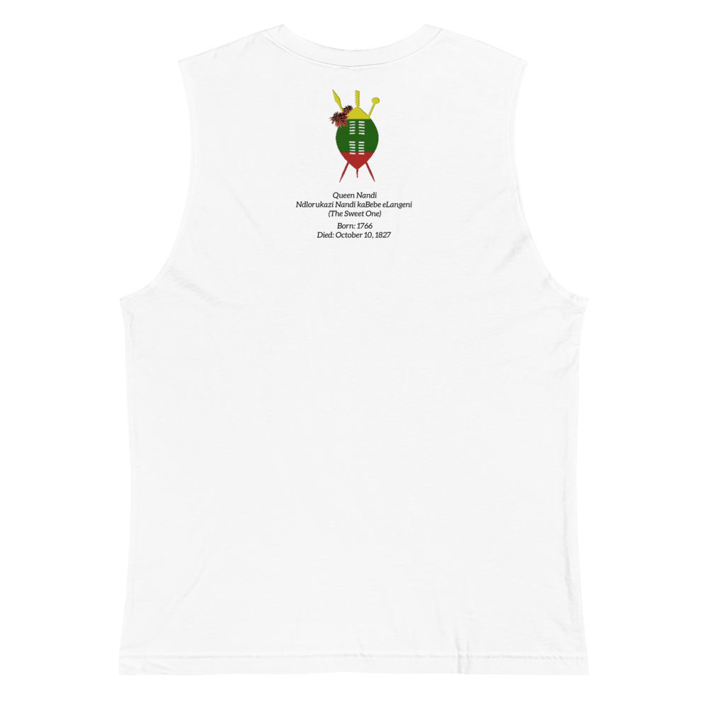 Zulu Queen Nandi Muscle Tank Top