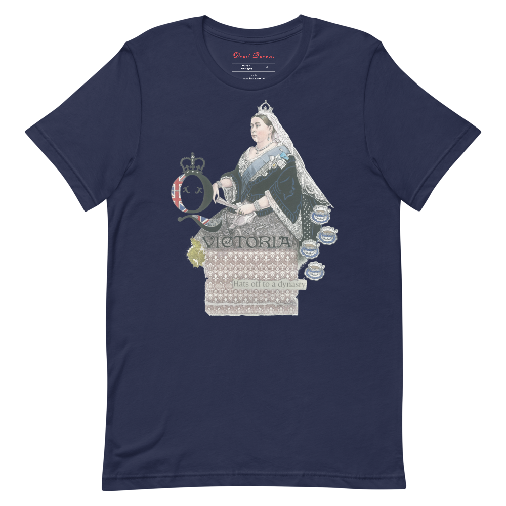 Queen Victoria Unisex T-Shirt - Navy