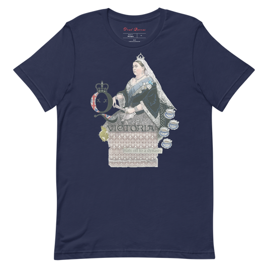 Queen Victoria Unisex T-Shirt - Navy