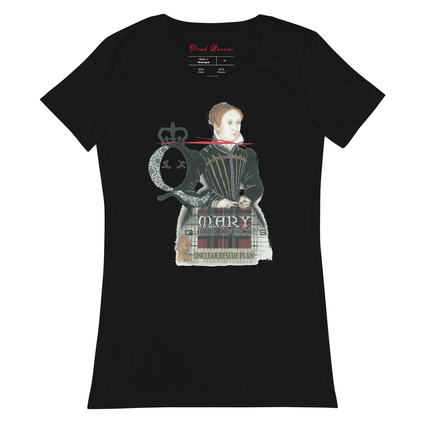 Mary Queen of Scots T-Shirt-Black