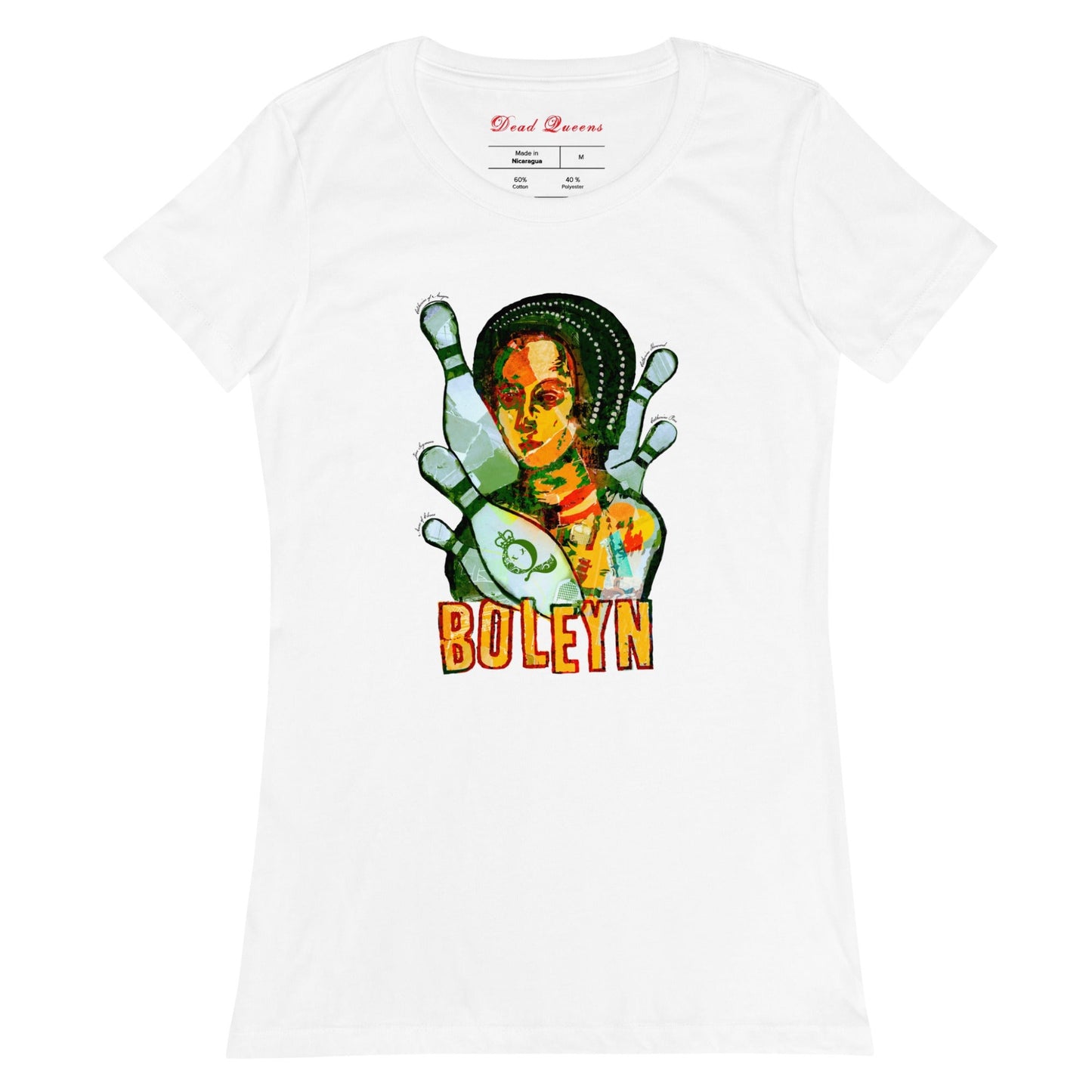 Anne Boleyn Crew Neck T-Shirt - White